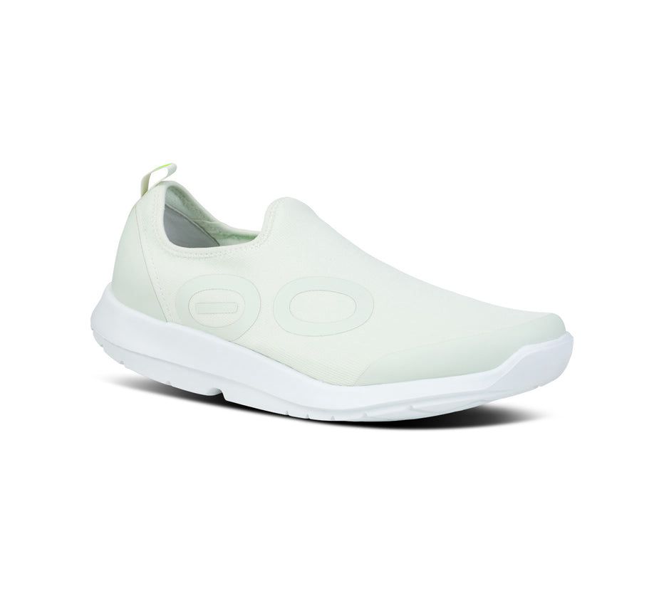 Oofos Men's Oomg Sport Low - Slip On Shoes Light Green ( EDNYZ-3186 )